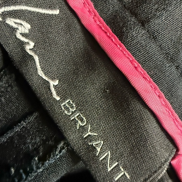 EUC Lane Bryant Black Straight Ankle Dress Pants - Picture 3 of 4